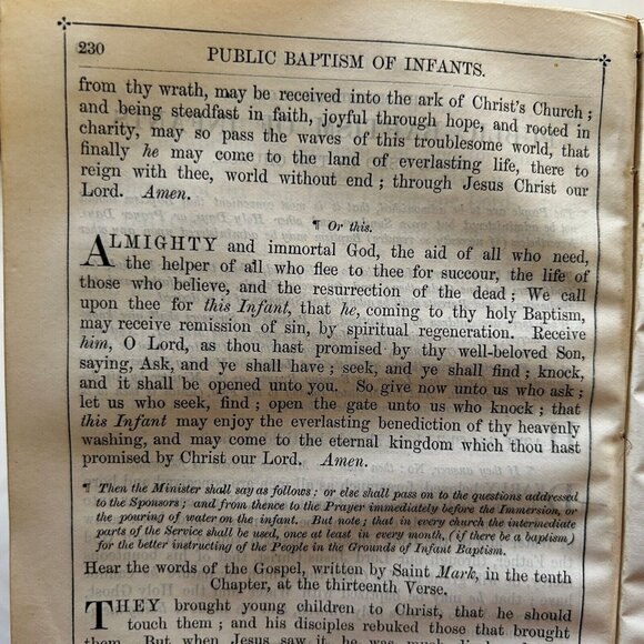 The Order for Daily Evening Prayer by the General Convention of 1886 Benedictus - Picture 12 of 15